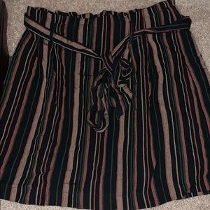 American Eagle striped skirt